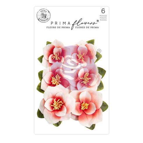 Prima Marketing - Papier Blumen "Magnolia Rouge" Flowers Blushing Florals