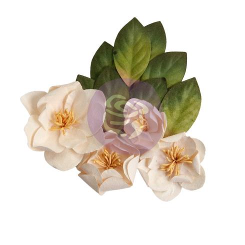 Prima Marketing - Papier Blumen "Magnolia Rouge" Flowers Peaceful Magnolia