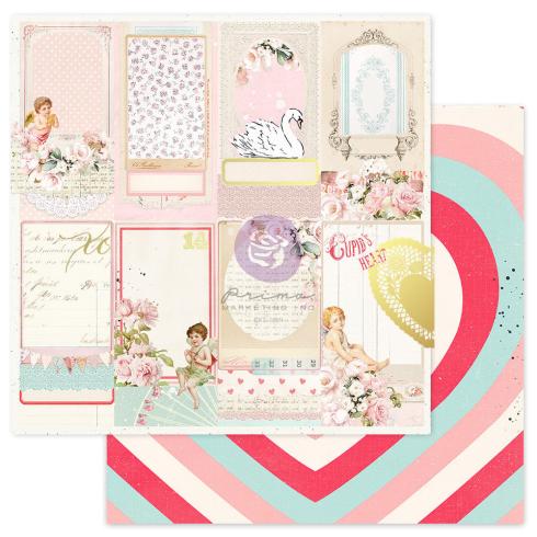 Prima Marketing - Designpapier "Love Notes" Paper Pack 12x12 Inch - 29 Bogen