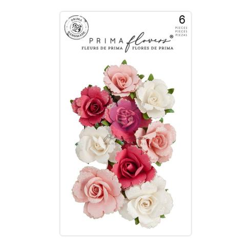 Prima Marketing - Papier Blumen "Love Notes" Flowers Madly In Love