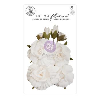 Prima Marketing - Papier Blumen "Sharon Ziv" Flowers Lily White