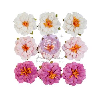 Prima Marketing - Papier Blumen "Avec Amour" Flowers Blushing