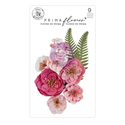 Prima Marketing - Papier Blumen "Postcards from Paradise" Flowers May
