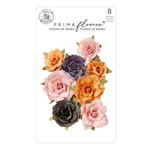 Prima Marketing - Papier Blumen "Twilight" Flowers Haunted Night