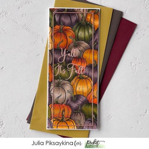 Picket Fence Studios - Stempel "All the Gourds" Clear stamps
