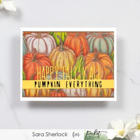 Picket Fence Studios - Stempel "All the Gourds" Clear stamps