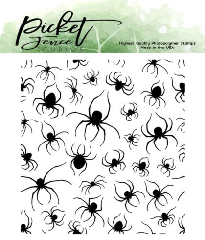 Picket Fence Studios - Stempel "Marching Spiders" Clear stamps