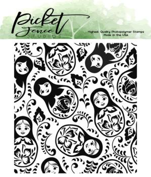 Picket Fence Studios - Stempel "Nesting Dolls" Clear stamps