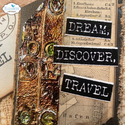Elizabeth Craft Designs - Stempelset "Travel Phrases" Clear Stamps