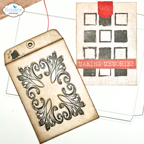 Elizabeth Craft Designs - Stempelset "Textures" Clear Stamps