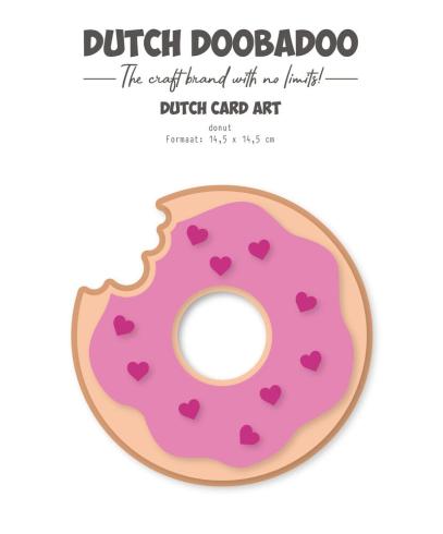 Dutch Doobadoo - Schablone A5 "Donut" Stencil - Dutch Card Art