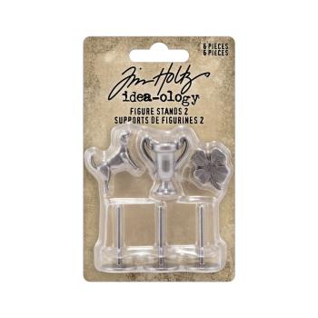 Tim Holtz - Idea Ology - Metall Charms "Figure Stands 2"