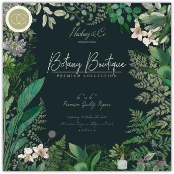 Craft Consortium - Designpapier "Botany Boutique" Paper Pad 6x6 Inch - 40 Bogen