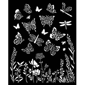 Stamperia - Schablone 20x25cm "Butterflies" Stencil