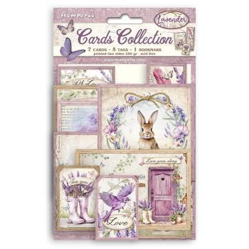 Stamperia - Stanzteile "Lavender" Cards Collection