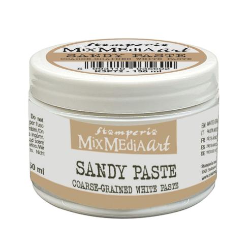 Stamperia - weißkörnige Modellierpaste "Sandy Paste" 150ml