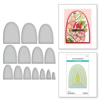 Spellbinders - Stanzschablone "Arch Labels and Tag" Dies