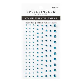 Spellbinders - Schmucksteine "Capri Blue" Gemstones 108 Stück