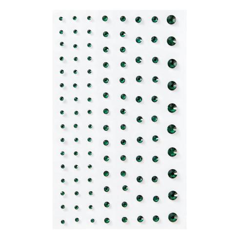 Spellbinders - Schmucksteine "Emerald" Gemstones 108 Stück