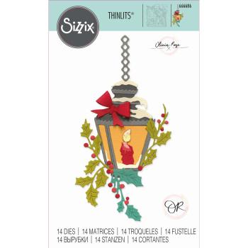 Sizzix - Stanzschablone "Lamp Lights" Thinlits Craft Dies by Olivia Rose