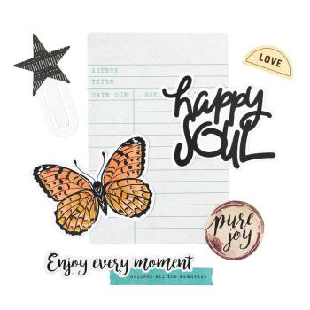 American Crafts - Stanzteile "Old Soul" Die Cuts