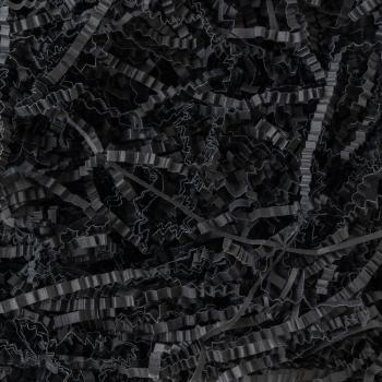 American Crafts - geschreddertes Papier "Black" Handmade Paper - Shredded Paper 435g