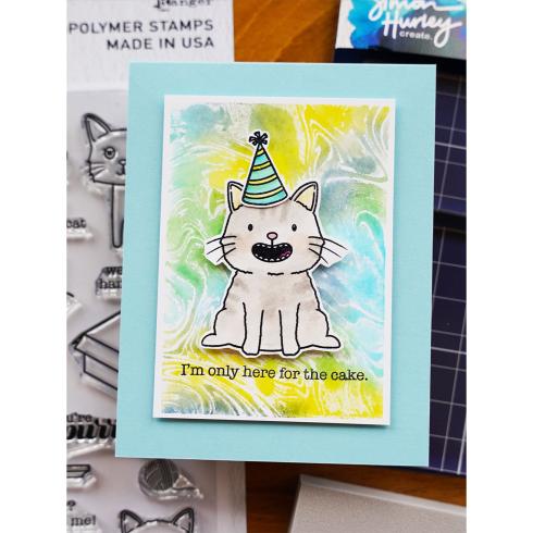 Ranger - Stempelset by Simon Hurley Create "Cool cats" Clear Stamps