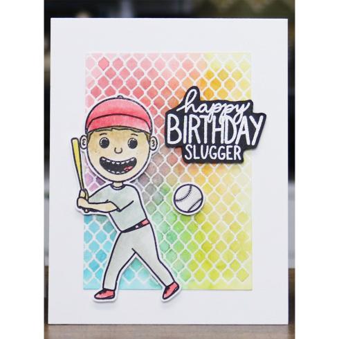 Ranger - Stempelset by Simon Hurley Create "Home Run!" Clear Stamps
