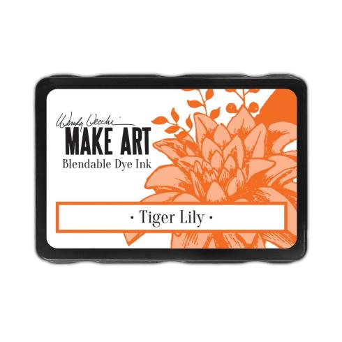 Ranger - Make Art Blendable Dye Ink Pad "Tiger lily" Design by Wendy Vecchi - Pigment Stempelkissen