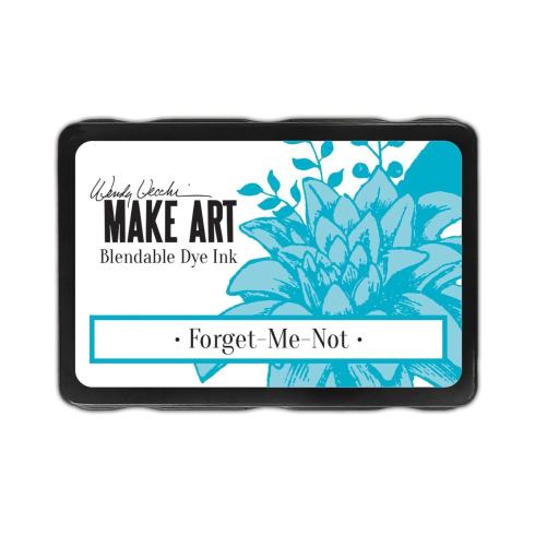 Ranger - Make Art Blendable Dye Ink Pad "Forget me not" Design by Wendy Vecchi - Pigment Stempelkissen