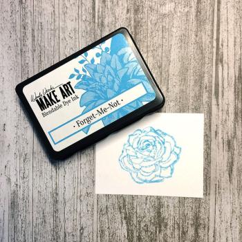 Ranger - Make Art Blendable Dye Ink Pad "Forget me not" Design by Wendy Vecchi - Pigment Stempelkissen