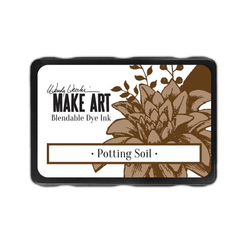 Ranger - Make Art Blendable Dye Ink Pad "Potting soil" Design by Wendy Vecchi - Pigment Stempelkissen
