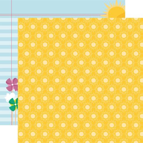 Echo Park - Designpapier "Sunny Days Ahead" Collection Kit 12x12 Inch - 12 Bogen