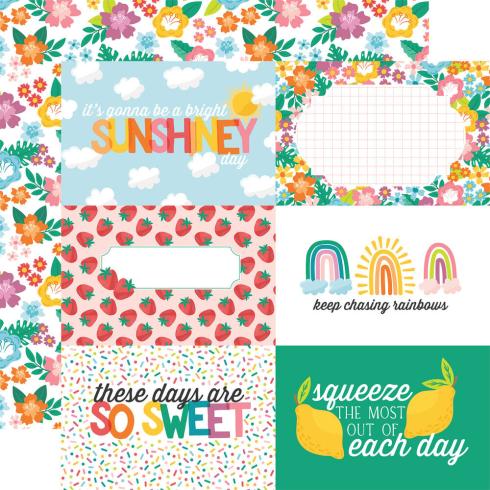 Echo Park - Designpapier "Sunny Days Ahead" Collection Kit 12x12 Inch - 12 Bogen