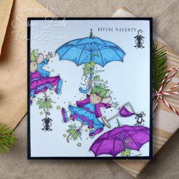 Pink Ink Designs - Stempelset "The Brolly & The Ivy" Clear Stamps