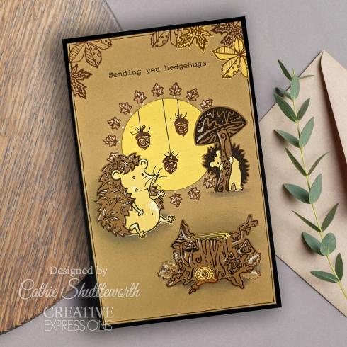 Creative Expressions - Stempelset "Hedgehugs" Clear Stamps 6x8 Inch Design by Dora
