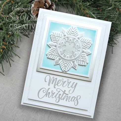 Creative Expressions - Stanzschablone "Festive Collection Merry Christmas" Craft Dies Design by Sue Wilson