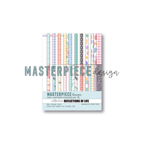 Masterpiece Design - Pocket Karten "Reflections of Life" Page Cards 3x4 Inch - 20 Stück