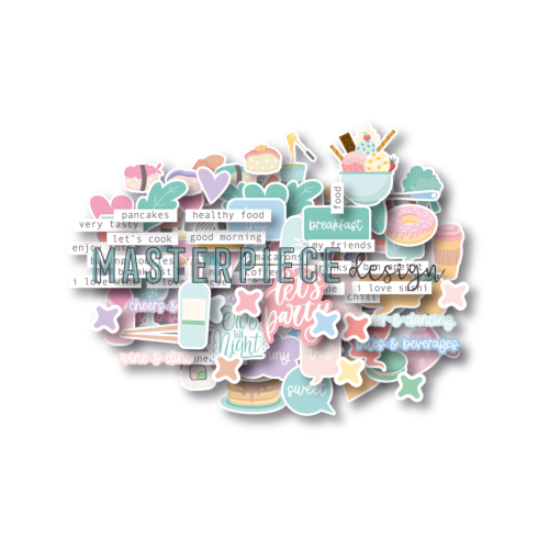 Masterpiece Design - Stanzteile "Foods and Drinks Musthave" Die Cuts 