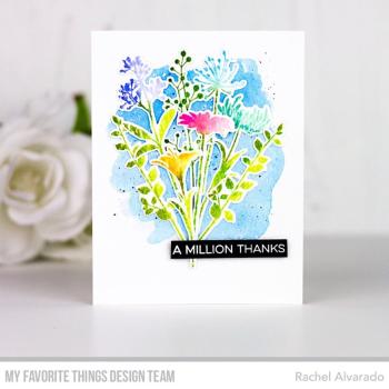 My Favorite Things - Stempelset "Flower Silhouettes" Clear Stamps