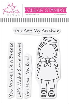 My Favorite Things Stempelset "Sailor Girl" Clear Stamps