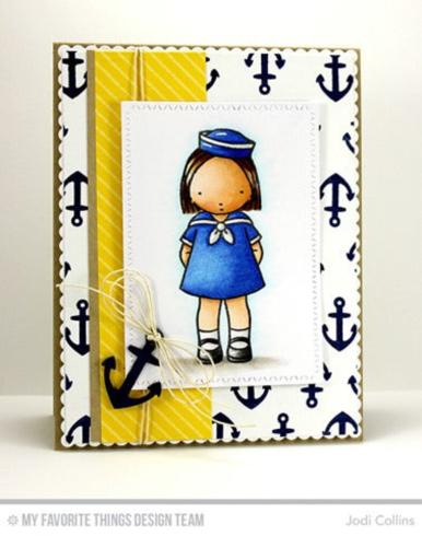 My Favorite Things Stempelset "Sailor Girl" Clear Stamps