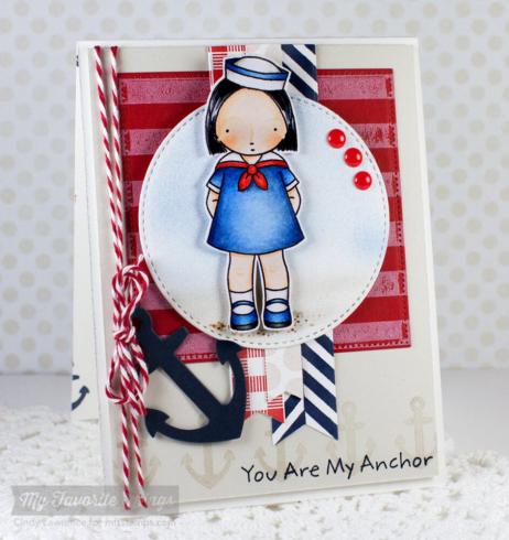 My Favorite Things Stempelset "Sailor Girl" Clear Stamps