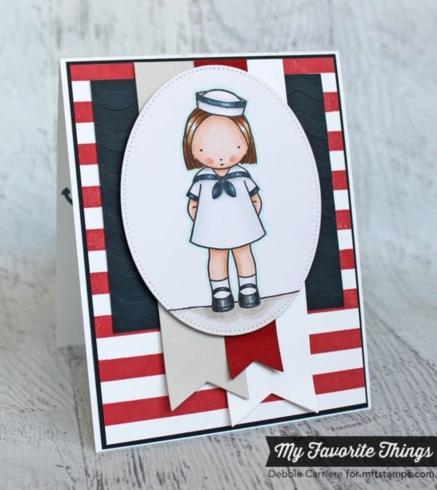 My Favorite Things Stempelset "Sailor Girl" Clear Stamps