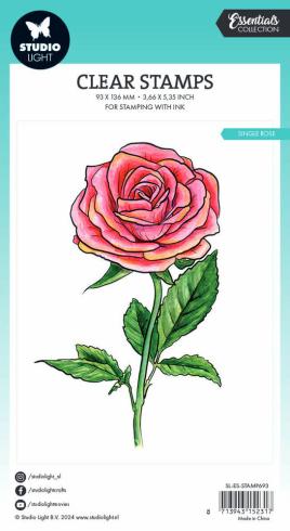 Studio Light - Stempel "Single Rose" Clear Stamps