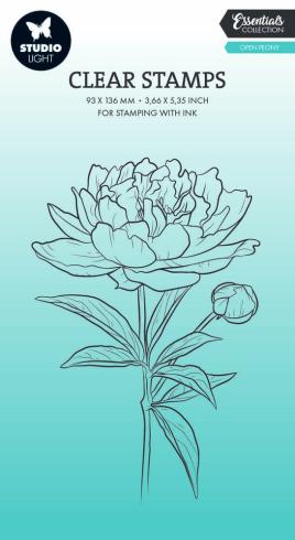 Studio Light - Stempel "Open Peony" Clear Stamps