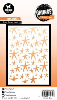 Studio Light - Schablone "Star Background" Stencil Grunge Collection