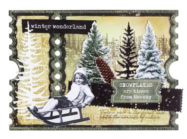 Studio Light - Stempelset "Forest Wonder" Clear Stamps Grunge Collection