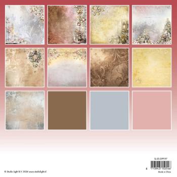 Studio Light - Designpapier "Romantic Christmas" Paper Pack 8x8 Inch - 36 Bogen