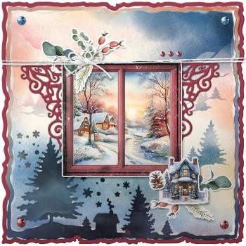 Studio Light - Designpapier "Dreamy Christmas" Paper Pack 8x8 Inch - 36 Bogen